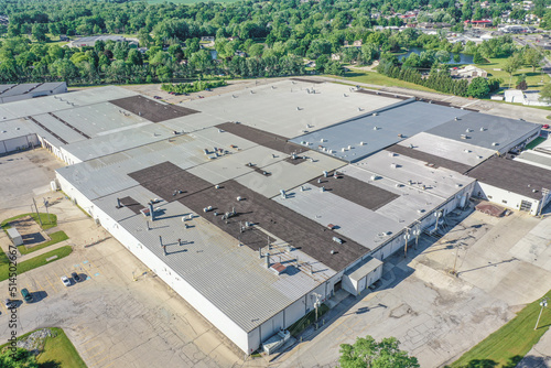 Factory roof photo