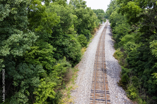 Railroad From Drone