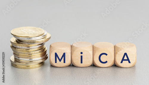 Photography MiCA or Markets in Crypto Assets concept