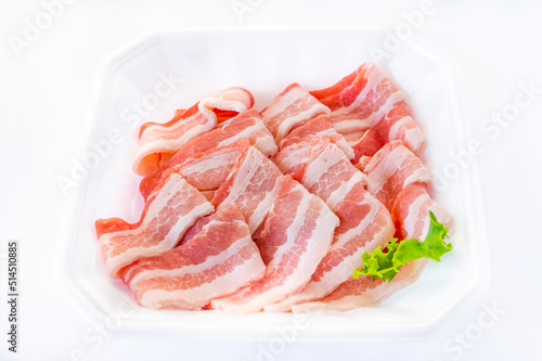 カナダ産 豚バラ焼き肉用薄切り肉
