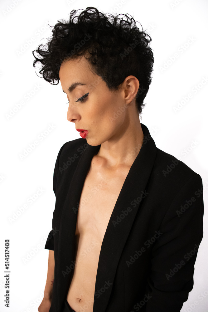 Obraz premium Portrait of a people, model in studio 