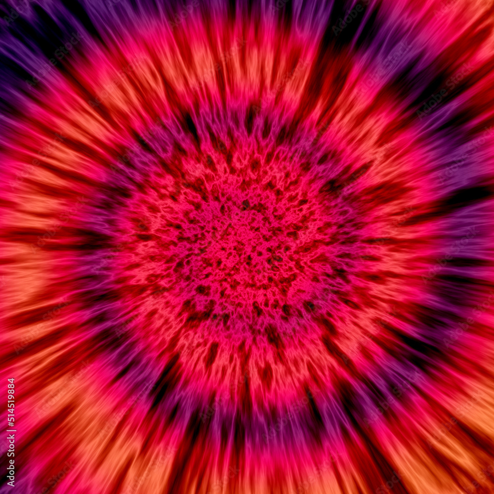 Tie Dye Flower Pattern for Logo, Package, Label or Card Design Tie Dye Flower Pattern for Logo, Package, Label or Card Design