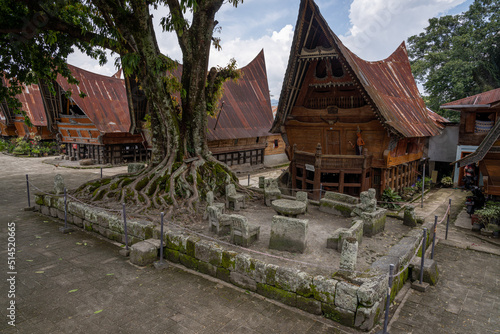 traditional Batak village