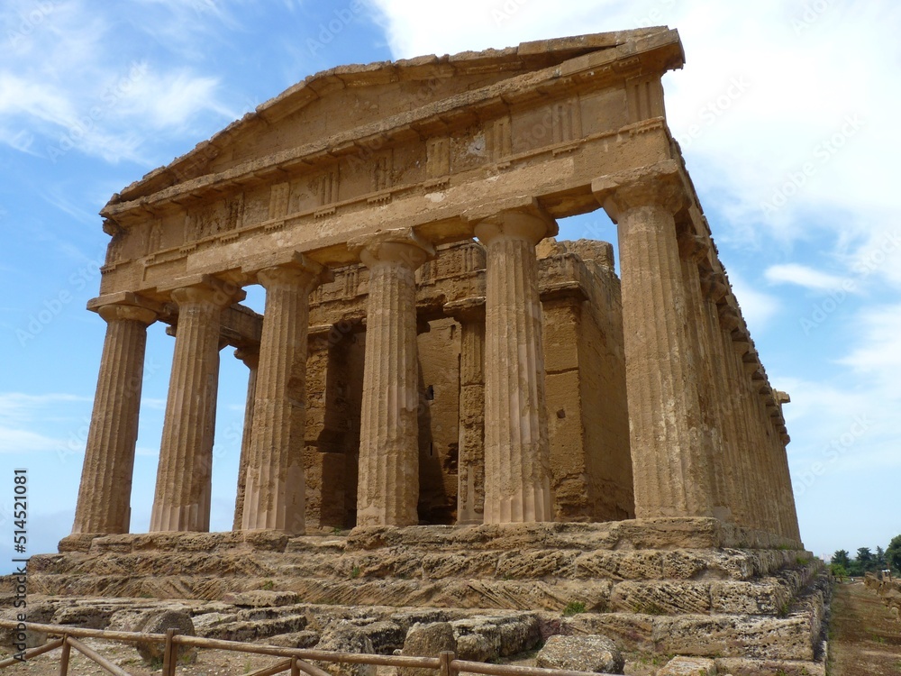 Sicily: the Temple of Concord in the Valley of the Temples, Agrigento