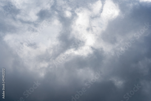 dramatic sky before summer storm, Slovakia, Europe