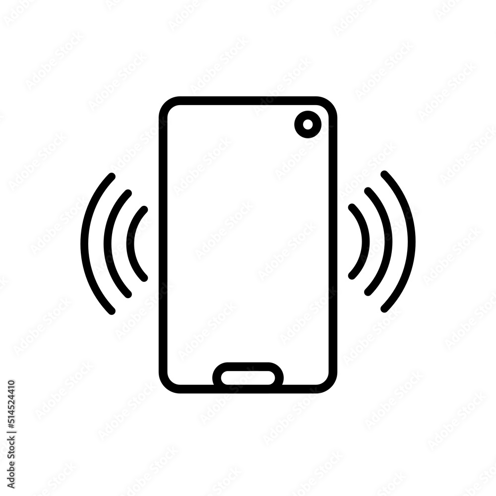 Telefon komórkowy, rozmowa - ikona wektorowa Telefon komórkowy, rozmowa - ikona wektorowa
