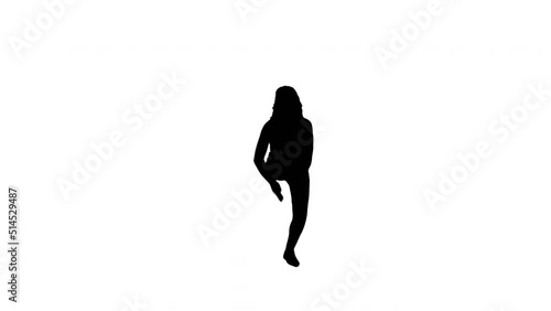 Silhouette Girl Dancer