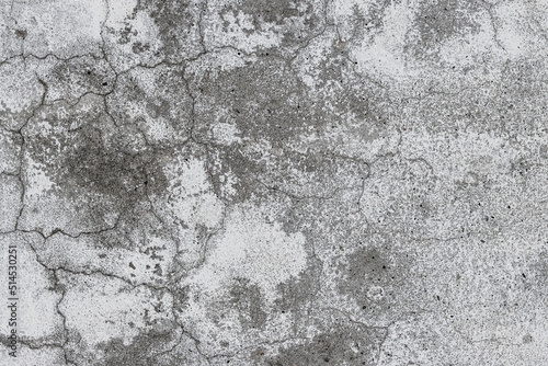 Old wall with cracked plaster. Weathered rough surface. Vintage texture is perfect for background and design.