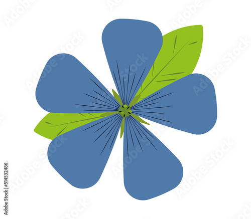 Flor azul