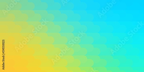 Wallpaper Mural Light Blue, Yellow vector background with lines. Torontodigital.ca