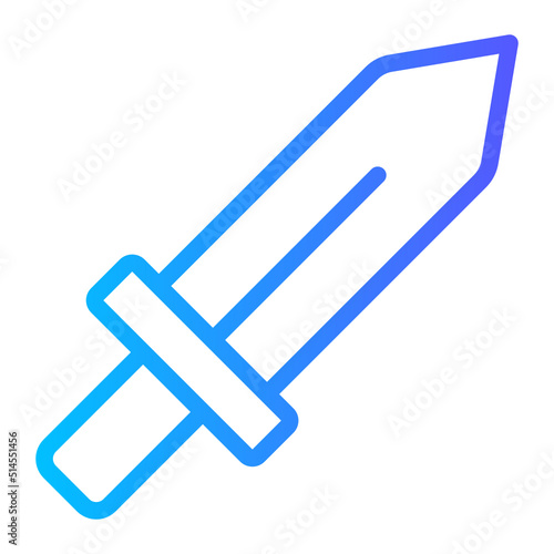 sword gradient icon