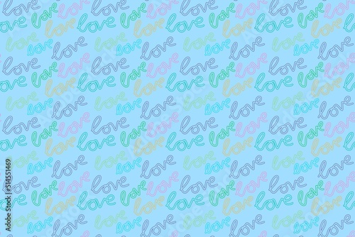 Valentines seamless love pattern for wedding and kids and wrapping paper and notebooks