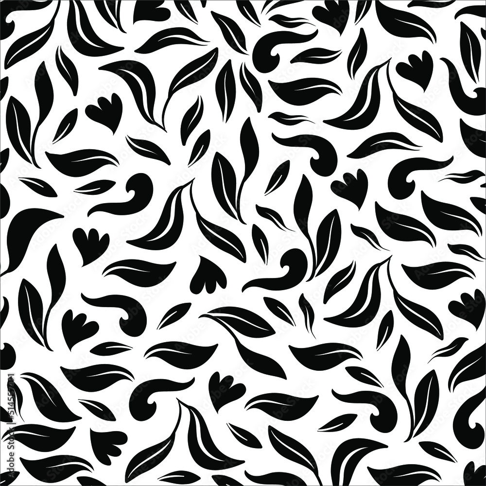 Seamless Floral Motifs Pattern. Vector Illustration Seamless Floral Motifs Pattern. Vector Illustration