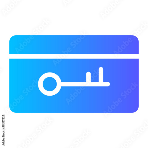 Smart Card gradient icon