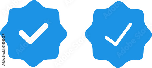 Twitter Inspired Verification Badge Icons