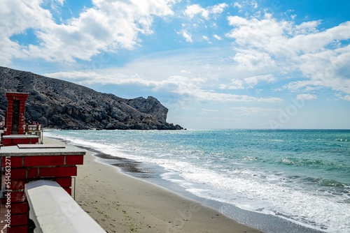 beach and sea