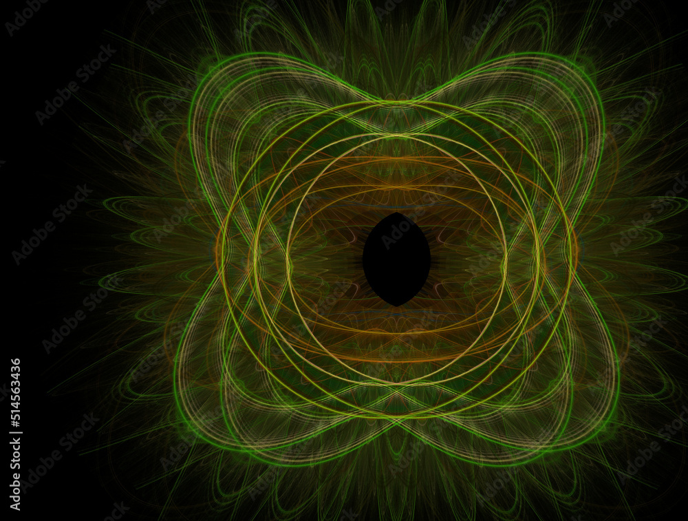 Obraz Imaginatory fractal abstract background Image fototapeta, plakat