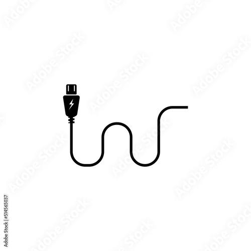 charger icon logo vector design