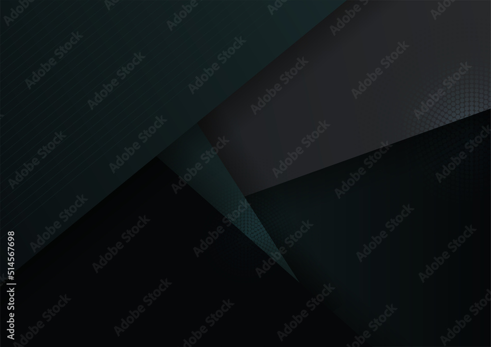 Minimal geometric dark black background abstract design. Vector illustration abstract graphic design banner pattern background template. Minimal geometric dark black background abstract design. Vector illustration abstract graphic design banner pattern background template.