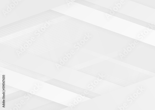 Minimal geometric white light background abstract design. Vector illustration abstract graphic design banner pattern background template.
