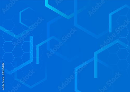 Minimal geometric blue background abstract design. Vector illustration abstract graphic design banner pattern background template.