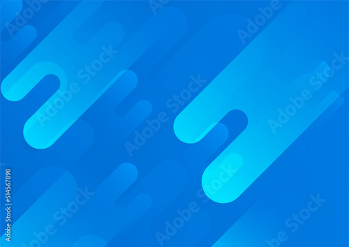 Minimal geometric blue background abstract design. Vector illustration abstract graphic design banner pattern background template.