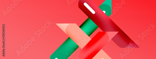 Background overlapping lines. Dynamic lines abstract wallpaper. Straight lines composition vector illustration for wallpaper banner background or landing page