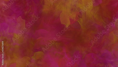 Red and orange abstract watercolor background with space
