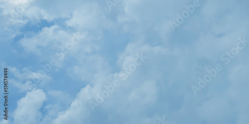 Beautiful and shinny abstract natural blue sky background with heavy clouds, Beautiful fresh and clear morning sky background with clouds, blue watercolor painted cloudy sky background with clouds.