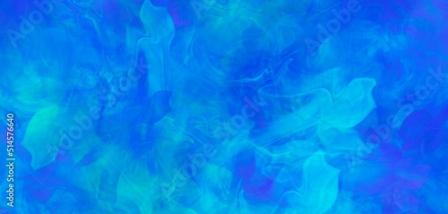 blue abstract water background. Wallpaper art in blue color.