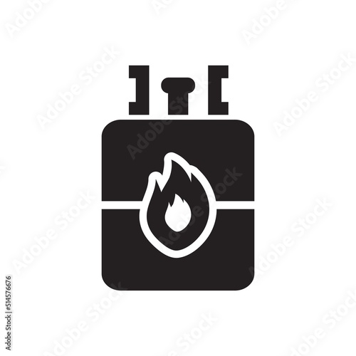 Gas Cylinder Icon 