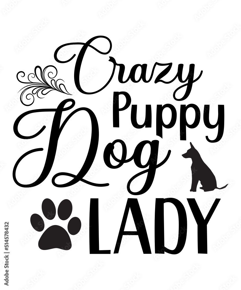 Funny Dog SVG Bundle - Dog Quote SVG Cut Files For T Shirts and Mugs