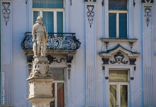Photography Bratislava, Slovakia - Roland Fountain at Main Square (Hlavne namestie) in Bratislava Old Town