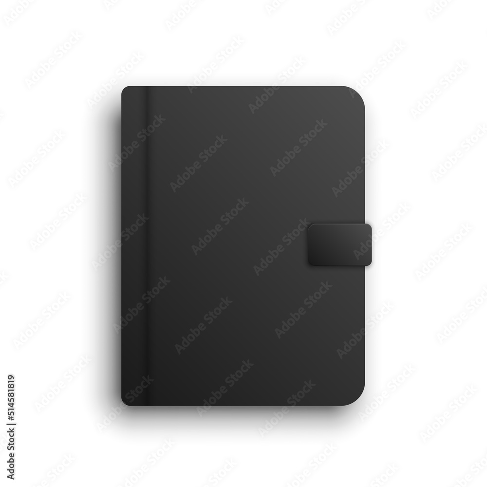 Diary icon in flat style. Notebook vector illustration on isolated background. Notepad sign business concept. Diary icon in flat style. Notebook vector illustration on isolated background. Notepad sign business concept.