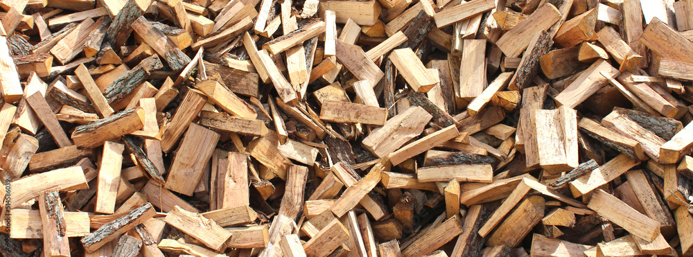 Pile of firewood Pile of firewood
