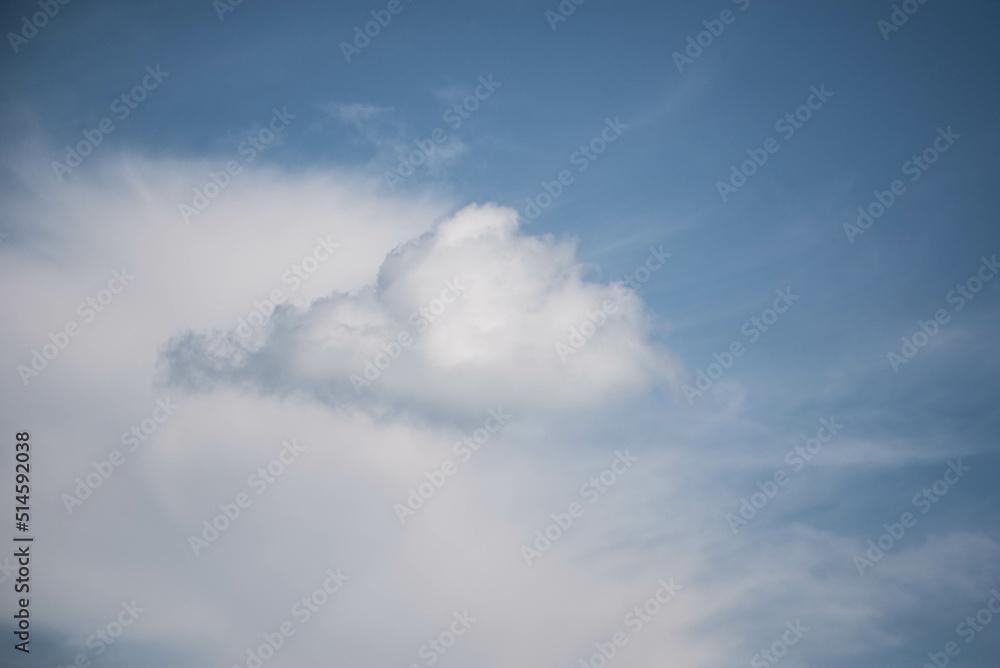 Obraz premium blue sky with clouds