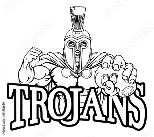 Trojan Spartan Gamer Warrio...