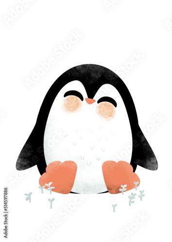 Animaux Mignons - le pingouin © kanzilue