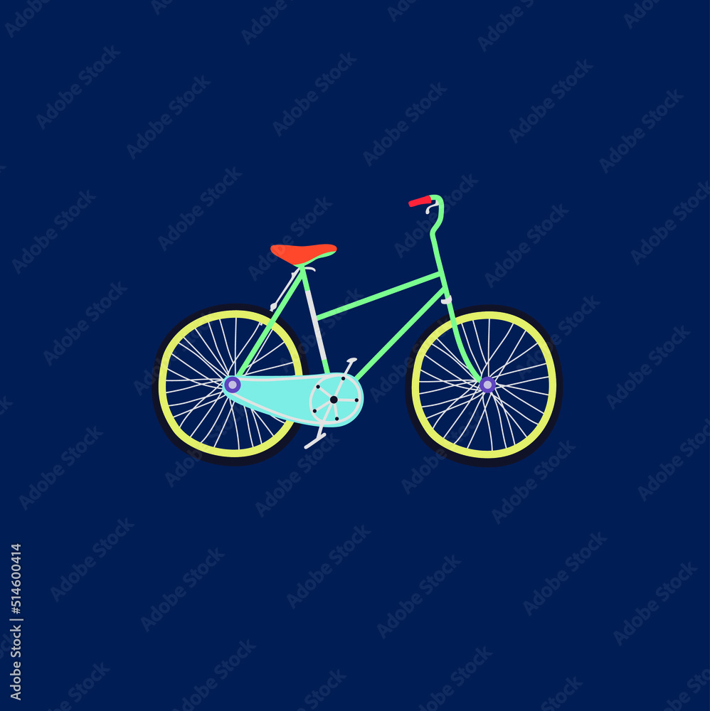 Fototapeta premium bicycle and bike