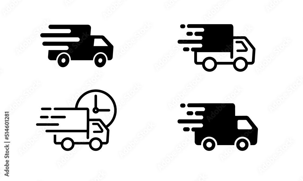 car icons set