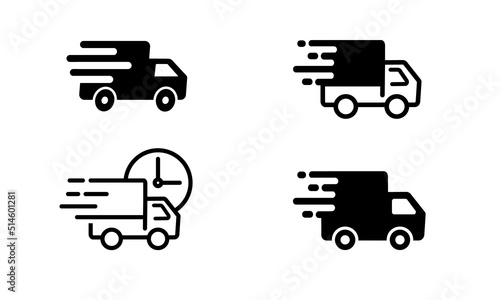 car icons set