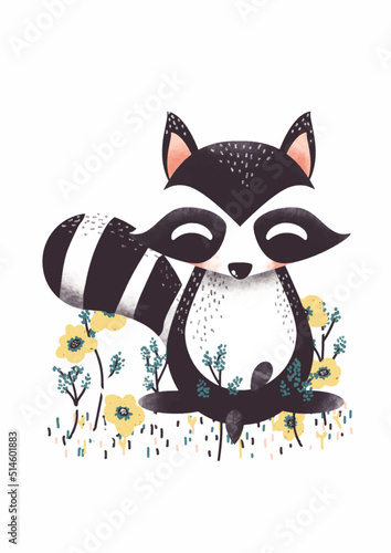 Animaux Mignons - raton Laveur