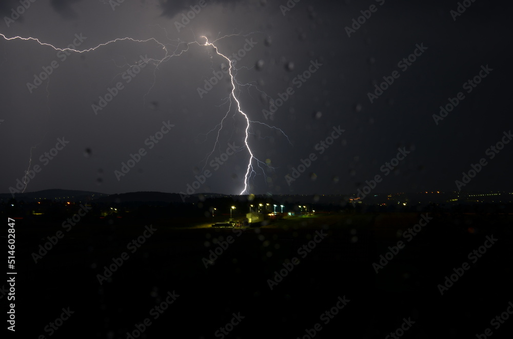 Bolt in Thunder during a storm in South East
Poland Bolt in Thunder during a storm in South East
Poland