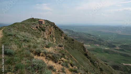 Mountains near David Gareja monastery in Georgia, Kakheti region photo