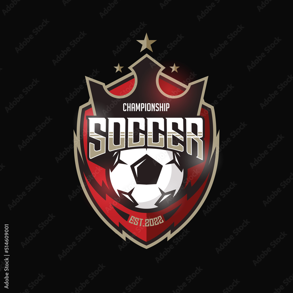 India Football Club Vector Template Design Illustration Ilustração