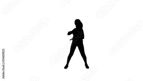 Silhouette Girl Dancer