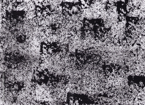 Black grainy texture isolat...