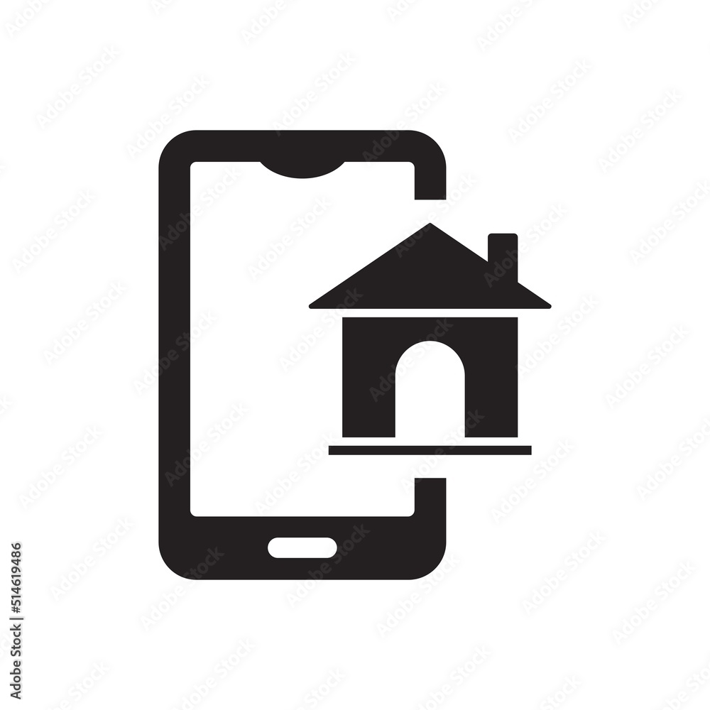 Smart house icon Smart house icon