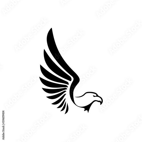 eagle with wings
