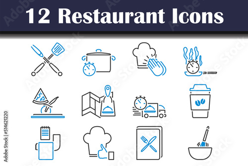 Restaurant Icon Set